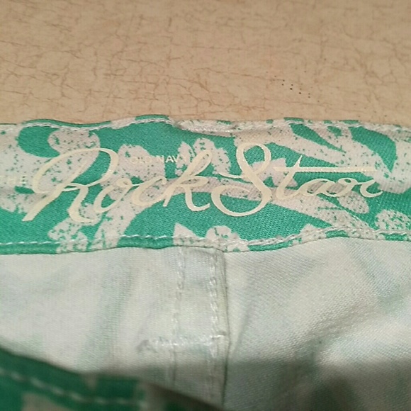 Green and white stretchy skinny jeans - Picture 4 of 8